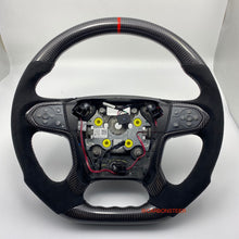 Load image into Gallery viewer, Chevrolet Tahoe/Suburban/Silverado Carbon Fiber Steering Wheel