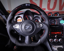 Load image into Gallery viewer, Nissan 370Z Carbon Fiber Steering Wheel