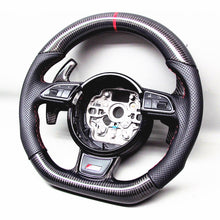 Load image into Gallery viewer, 2008-2015 Audi A5/S5/RS5 Carbon Fiber Steering Wheel