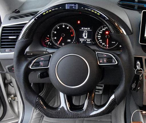 2016+ Audi A4/S4/RS4 Carbon Fiber Steering Wheel