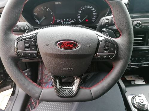 Ford Focus (Mk4) Carbon Fiber Steering Wheel Trim – CarbonSteer