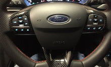 Load image into Gallery viewer, Ford Focus (Mk5) Carbon Fiber Steering Wheel Trim