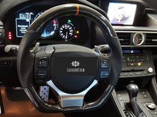 Load image into Gallery viewer, 2014-2018 Lexus IS Carbon Fiber Steering Wheel