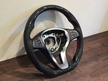 Load image into Gallery viewer, 2015-2019 Mercedes-Benz C-Class Carbon Fiber Steering Wheel