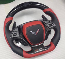 Load image into Gallery viewer, Chevrolet C7 Corvette Carbon Fiber Steering Wheel