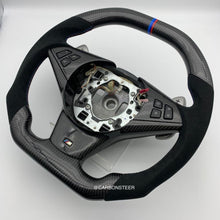 Load image into Gallery viewer, 2003-2010 BMW E6X 5/6 Series Carbon Fiber Steering Wheel