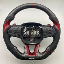 Load image into Gallery viewer, 2014+ Jeep Grand Cherokee SRT Carbon Fiber Steering Wheel