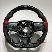 Load image into Gallery viewer, Dodge Challenger Carbon Fiber Steering Wheel