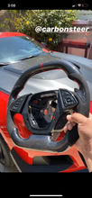 Load image into Gallery viewer, 2016+ Chevrolet Camaro Carbon Fiber Steering Wheel