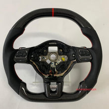 Load image into Gallery viewer, 2008-2014 VW Golf (Mk6) Carbon Fiber Steering Wheel