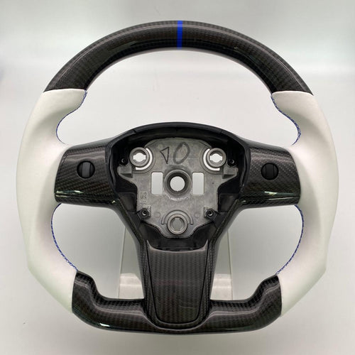 Tesla Model 3 Carbon Fiber Steering Wheel