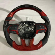 Load image into Gallery viewer, Dodge Challenger Carbon Fiber Steering Wheel