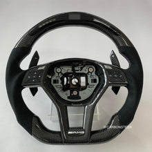 Load image into Gallery viewer, 2008-2014 Mercedes-Benz C-Class Carbon Fiber Steering Wheel