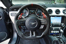 Load image into Gallery viewer, 2018+ Ford Mustang Carbon Fiber Steering Wheel