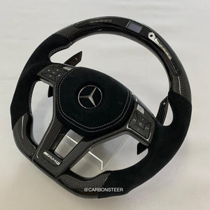 2008-2014 Mercedes-Benz C-Class Carbon Fiber Steering Wheel