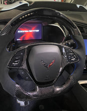 Load image into Gallery viewer, Chevrolet C7 Corvette Carbon Fiber Steering Wheel