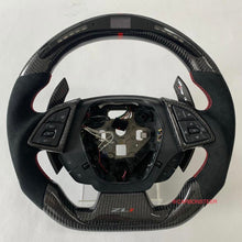 Load image into Gallery viewer, 2016+ Chevrolet Camaro Carbon Fiber Steering Wheel