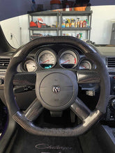 Load image into Gallery viewer, 2006-2010 Dodge Charger/Challenger Carbon Fiber Steering Wheel