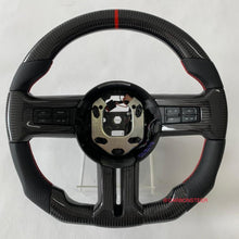 Load image into Gallery viewer, 2010-2014 Ford Mustang Carbon Fiber Steering Wheel