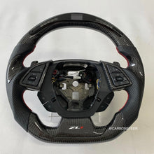 Load image into Gallery viewer, 2016+ Chevrolet Camaro Carbon Fiber Steering Wheel