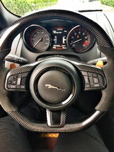 Load image into Gallery viewer, Jaguar F-Type Carbon Fiber Steering Wheel