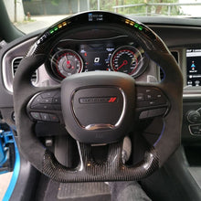 Load image into Gallery viewer, Dodge Challenger Carbon Fiber Steering Wheel