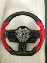 Load image into Gallery viewer, 2015-2017 Ford Mustang Carbon Fiber Steering Wheel