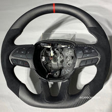 Load image into Gallery viewer, Dodge Challenger Carbon Fiber Steering Wheel