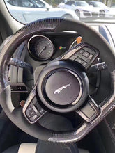 Load image into Gallery viewer, Jaguar F-Type Carbon Fiber Steering Wheel