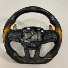 Load image into Gallery viewer, Dodge Challenger Carbon Fiber Steering Wheel
