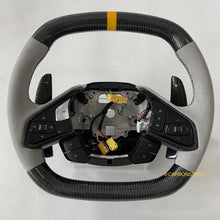 Load image into Gallery viewer, Chevrolet C8 Corvette Carbon Fiber Steering Wheel