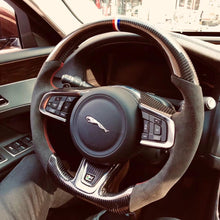 Load image into Gallery viewer, Jaguar F-Type Carbon Fiber Steering Wheel
