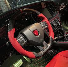 Load image into Gallery viewer, 2011-2014 Dodge Charger/Challenger/Durango Carbon Fiber Steering Wheel