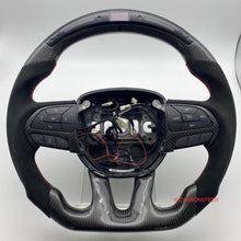 Load image into Gallery viewer, 2014+ Jeep Grand Cherokee SRT Carbon Fiber Steering Wheel
