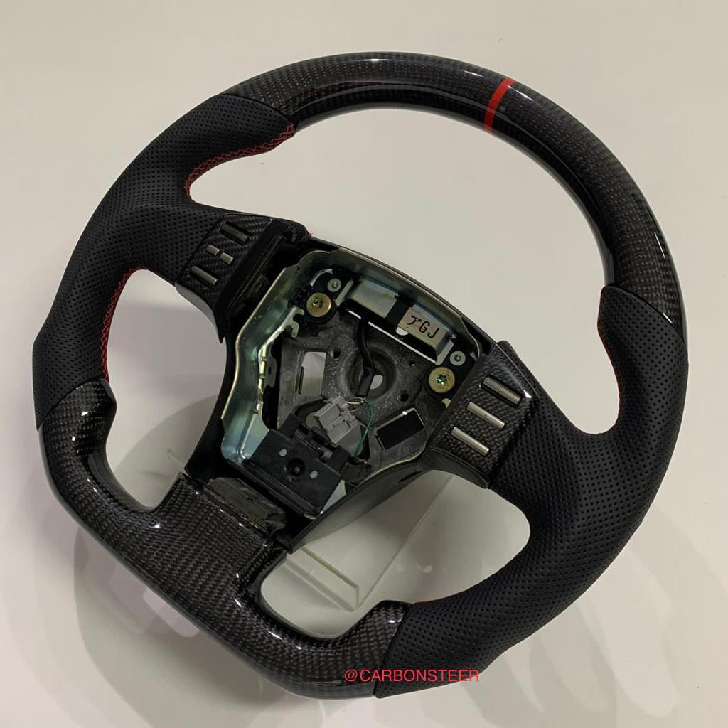 G35 coupe carbon fiber steering outlet wheel