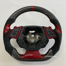 Load image into Gallery viewer, 2016+ Chevrolet Camaro Carbon Fiber Steering Wheel