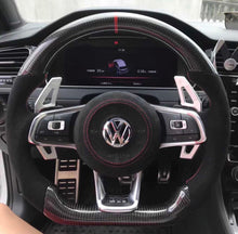 Load image into Gallery viewer, 2013-2017 VW Golf (Mk7) Carbon Fiber Steering Wheel