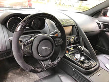 Load image into Gallery viewer, Jaguar F-Type Carbon Fiber Steering Wheel