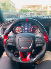 Load image into Gallery viewer, Dodge Charger Carbon Fiber Steering Wheel