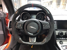 Load image into Gallery viewer, Jaguar F-Type Carbon Fiber Steering Wheel