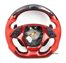 Load image into Gallery viewer, Chevrolet C7 Corvette Carbon Fiber Steering Wheel