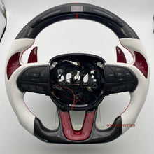 Load image into Gallery viewer, 2014+ Jeep Grand Cherokee SRT Carbon Fiber Steering Wheel
