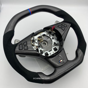 2003-2010 BMW E6X 5/6 Series Carbon Fiber Steering Wheel