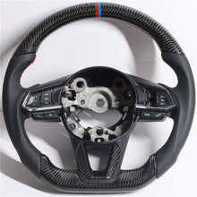 Load image into Gallery viewer, 2017-18 Mazda 3 Carbon Fiber Steering Wheel
