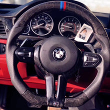 Load image into Gallery viewer, 2010-2017 BMW F10 5 Series M-Sport Carbon Fiber Steering Wheel