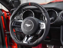 Load image into Gallery viewer, 2018+ Ford Mustang Carbon Fiber Steering Wheel