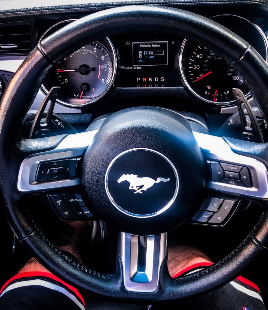 pedal shift Ford Mustang Aluminium Paddle Shift Extensions