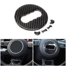 Load image into Gallery viewer, Audi Carbon Fiber Steering Wheel Trim