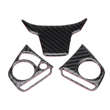 Load image into Gallery viewer, 2016+ Honda Civic Carbon Fiber Steering Wheel Trim