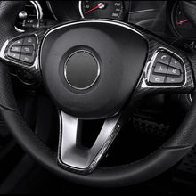 Load image into Gallery viewer, Mercedes-Benz C/E/GLC Carbon Fiber Steering Wheel Trim